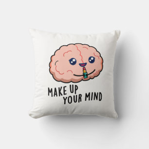Almofada Faça Sua Mente Engraçada Arma Cerebral