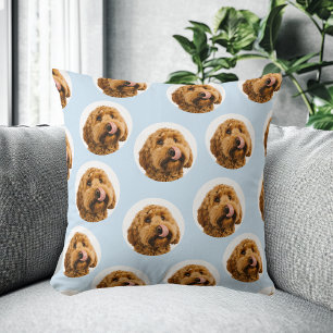 Almofada Face de Cachorro Personalizada   Foto personalizad