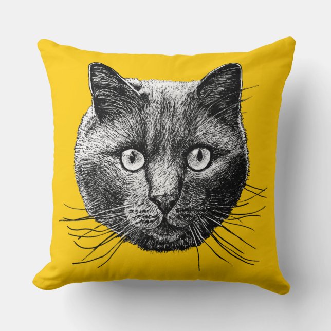Almofada Face de Gato (Frente)
