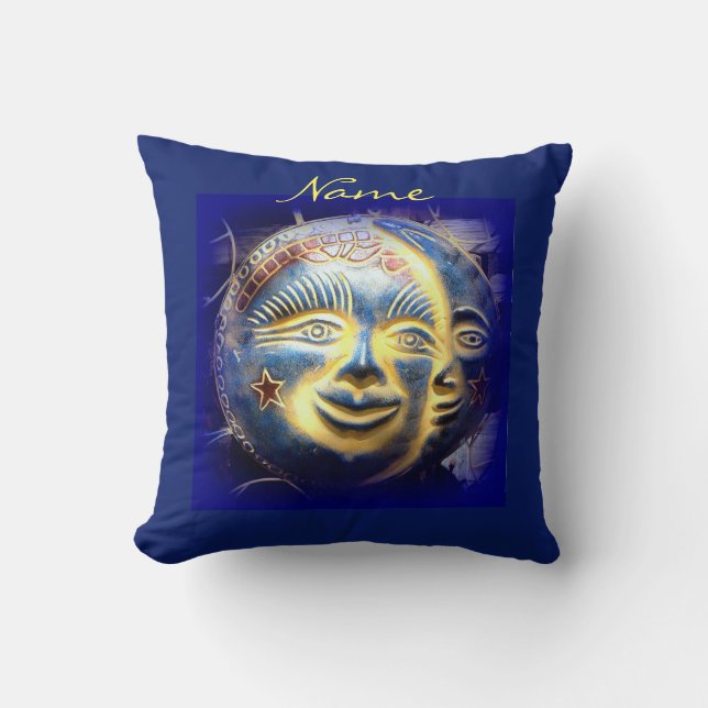 Almofada face do sol/ face da lua Thunder_Cove (Frente)