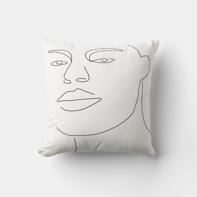 Almofada Face masculina (Frente)