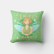 almofada fada, fairy girl