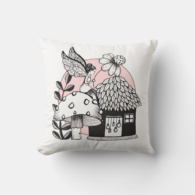 Almofada Fadas E Laticínios Encantados (Frente)