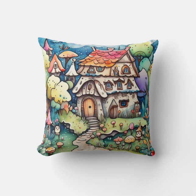 Almofada Fairytale na feira (Frente)