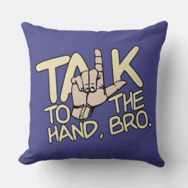 Almofada Fale com o travesseiro decorativo personalizado