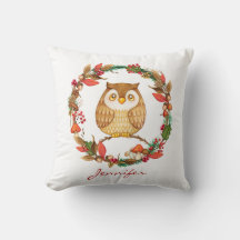 Fall Nursery Decor Cute Little Owen Autumn
