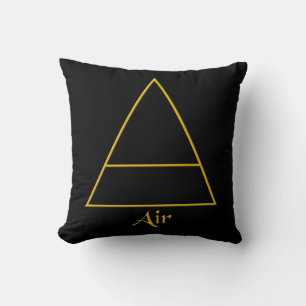 Almofada Falln Pagan Air Element Symbol