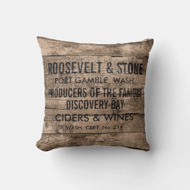 Almofada Falso feito sob encomenda que envia a caixa (Frente)