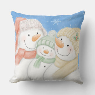 Almofada Família de Neve Custa