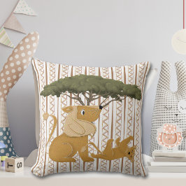 Almofada Família Lion Safari