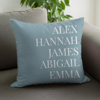 Família Personalizada de Nomes de Crianças Elegant