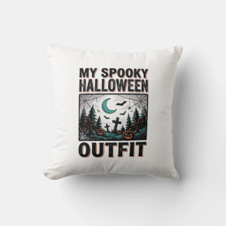 Almofada Fantasia Assustadora de Halloween Camisa Vintage G