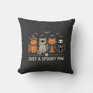 Almofada Fantasia de Gato de Halloween Spooky Paw_1