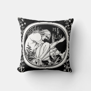 Almofada Fantasia Merlin Art Nouveau