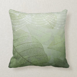 Almofada Fantasia Romântica Verde Silver Glitter Elegante