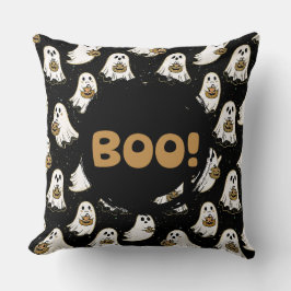 Almofada Fantasma de Halloween Fofo