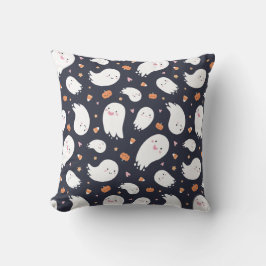 Almofada Fantasma e Abóbora Pretos