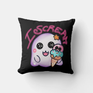 Almofada Fantasma "Eu Grito" Personalizado com Arte de Cone