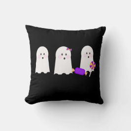 Almofada Fantasma Retro Goul Fall Halloween