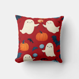 Almofada Fantasmas bonitos e Travesseiro de Halloween de Pu