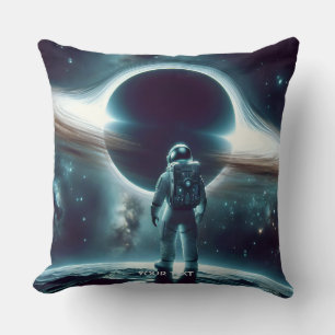 Almofada Fantasy - Buraco Negro Bonito Astronauta