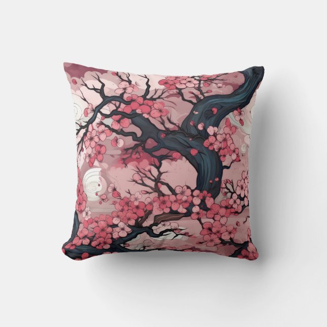 Almofada Fantasy Cherry Blossom Dreamscape (Frente)