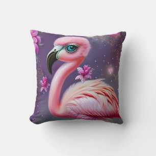 Almofada Fantasy Cute Kawaii baby flamingo