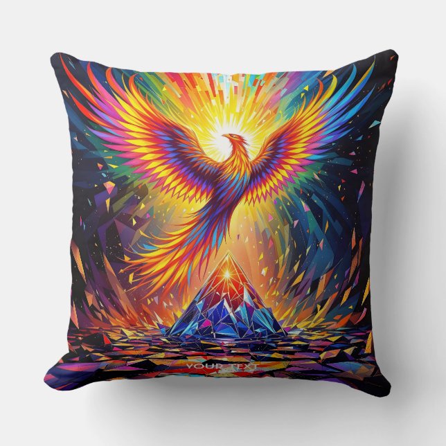 Almofada Fantasy Cute Prism Ascensão Phoenix (Frente)