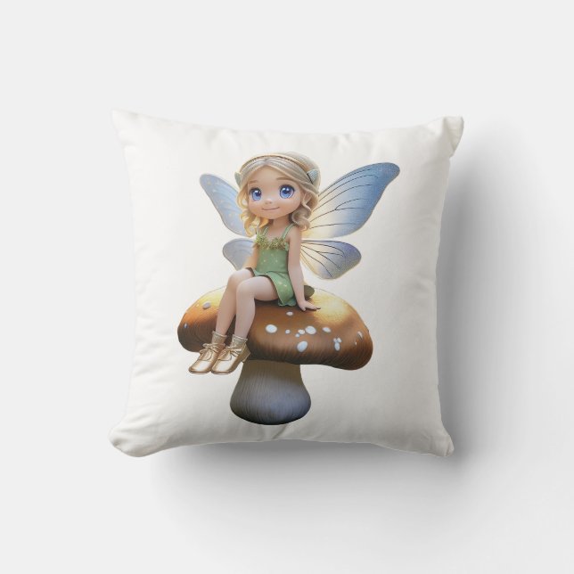 Almofada Fantasy Fairy Travesseiro decorativo (Frente)