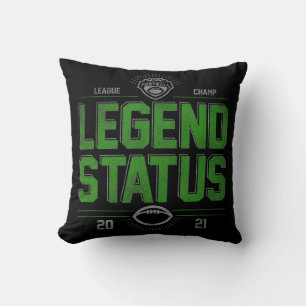 Almofada Fantasy Futebol League Champ Legend Status