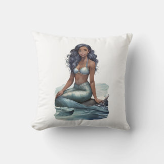 Almofada Fantasy Mermaid Travesseiro decorativo