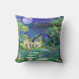 Almofada Fantasy Storybook Fairyland - Imagem de Paisagem