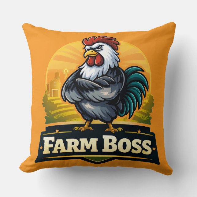 Almofada Farm boss roster  (Frente)