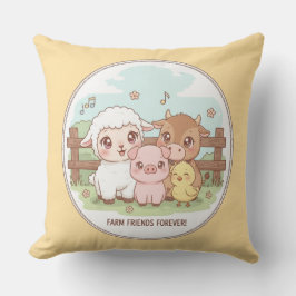 Almofada Farm friends forever - cute & cozy