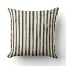 FarmHouse-Black-Ticking-Outdoor M L