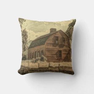 Almofada Farmhouse Chic Barn Russo do País Ocidental