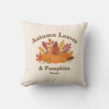 Farmhouse Cozy Fall Decin com Pumpkins e Folhas