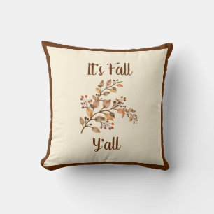 Almofada Farmhouse Fall Decor - É outono Vocês todos