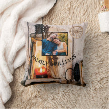 Farmhouse Russo Personalizado Lanterna Lâmpada Vin