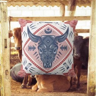 Almofada Faroe Bull Ocidental