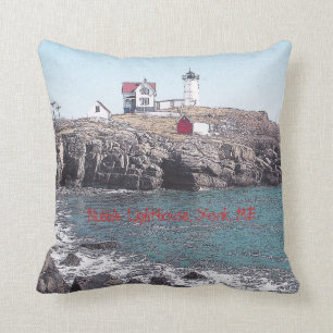 Almofada Farol do Nubble - travesseiro de MoJo do americano