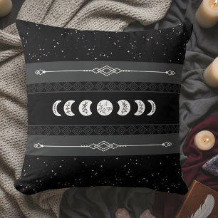 Almofada Fase Lunar Ciclo Lunar Noite Negra Celestial