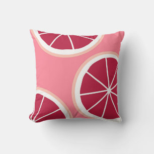 Almofada Fatia de Toranja Rosa