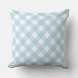 Almofada Faye e Lauren Blue Gingham