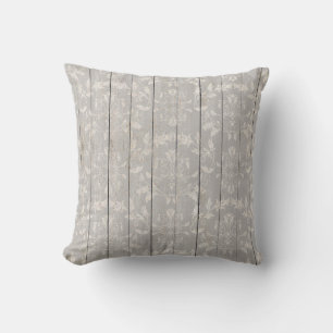 Almofada Fazenda Rústica Shabby Chic Branco Madeira Decorat