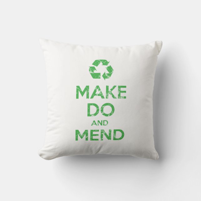 Almofada Fazer com e Mend (Frente)