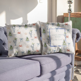 Almofada Fazer Espirita Brilhante Natal Costeiro