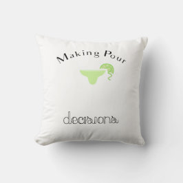 Almofada Fazer Pour Decisões com Margarita Glass