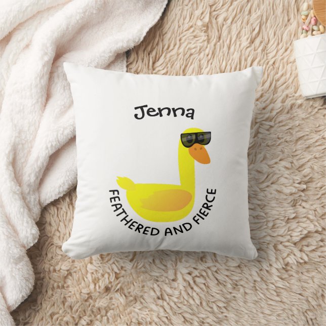 Almofada Feathered and Fierce (Cobertor)