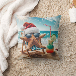 Almofada Fécula de Natal com coquetel